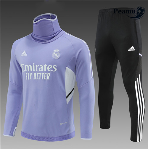 Maillot Foot Survetement Real Madrid Enfant Pourpre 2022-2023 peamu 437