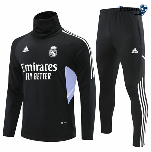 Maillot Foot Survetement Real Madrid Noir 2022-2023 peamu 272