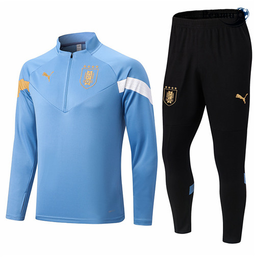Maillot Foot Survetement Uruguay Bleu 2022-2023 peamu 358