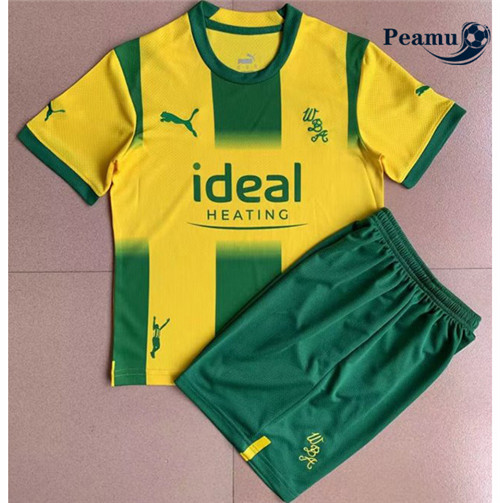 Maillot Foot West Bromwich Albion Enfant Exterieur 2022-2023 peamu 054