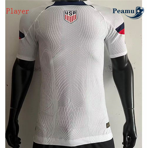 Maillot Foot États-Unis Player Version Domicile 2022-2023 peamu 102