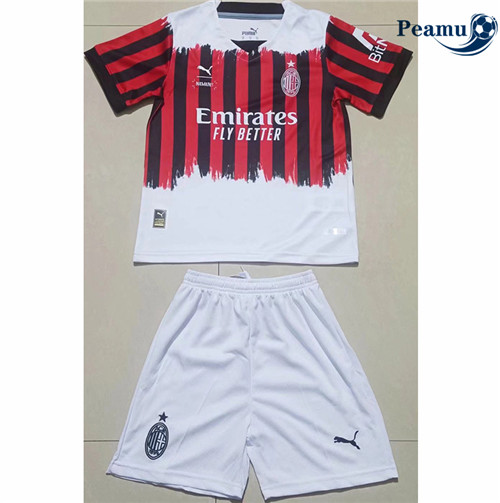 Peamu - Maillot foot AC Milan Enfant guests co-signed 2022-2023