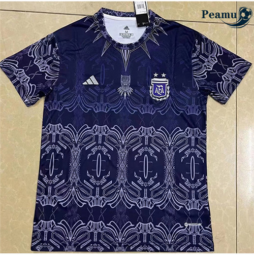 Peamu - Maillot foot Argentine Entrainement Violet 2022-2023