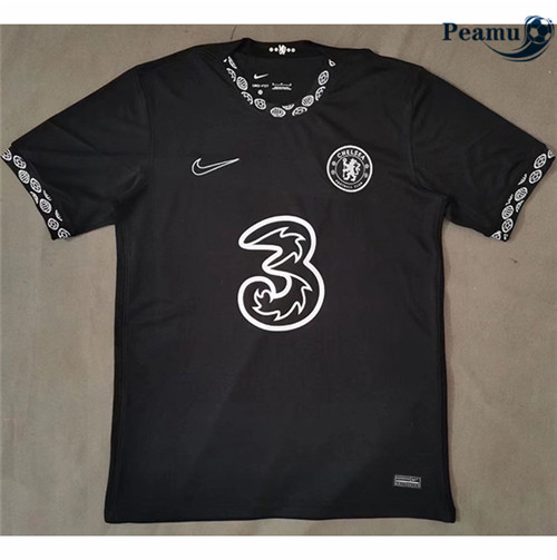 Peamu - Maillot foot Chelsea Entrainement Noir 2022-2023