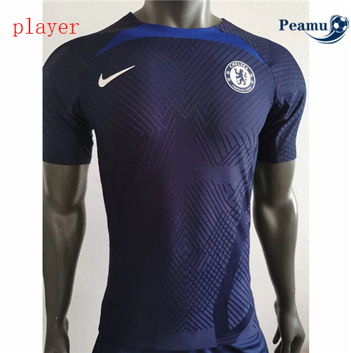 Peamu - Maillot foot Chelsea Player Version Entrainement Bleu 2022-2023