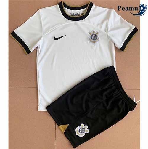Peamu - Maillot foot Corinthiens Enfant Domicile 2022-2023