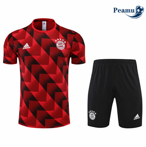 Peamu - Maillot Kit Entrainement Foot Bayern Munich + Short 2022-2023 pfr410