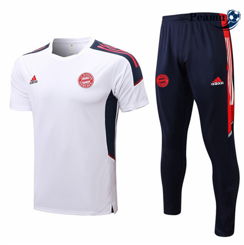 Peamu - Maillot Kit Entrainement Foot Bayern Munich + Pantalon 2022-2023 pfr413