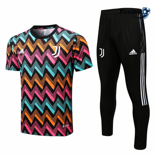 Peamu - Maillot Kit Entrainement Foot Juventus + Pantalon 2022-2023 pfr513