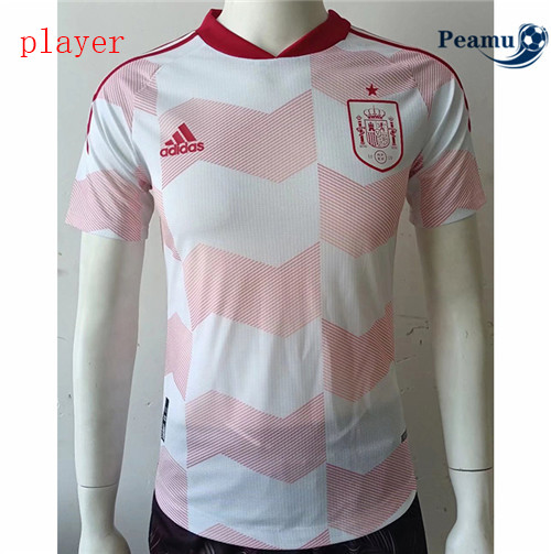 Peamu - Maillot foot Espagne Player Version Rose 2022-2023