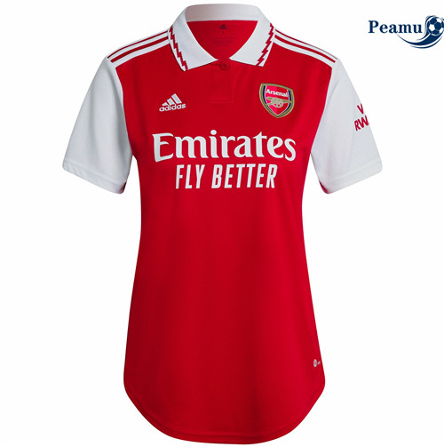 Peamu - Maillot foot Arsenal Femme Domicile 2022-2023