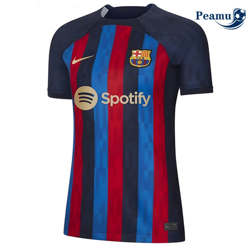 Peamu - Maillot foot Barcelone Femme Domicile 2022-2023