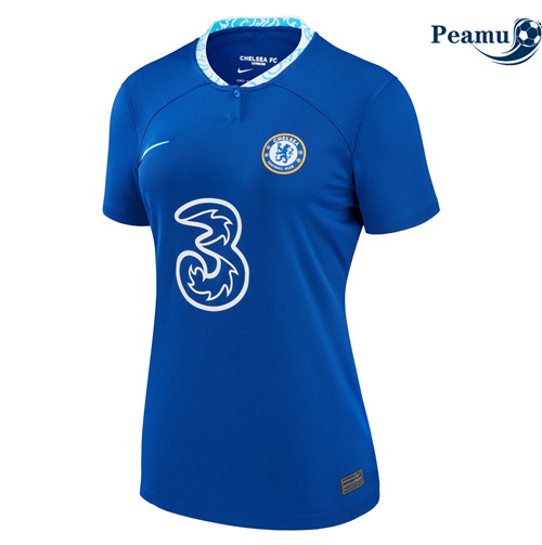 Peamu - Maillot foot Chelsea Femme Domicile 2022-2023