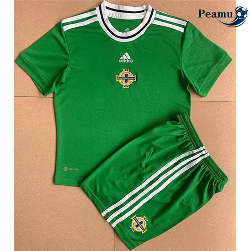 Peamu - Maillot foot Irlande du Nord Enfant Domicile 2022-2023