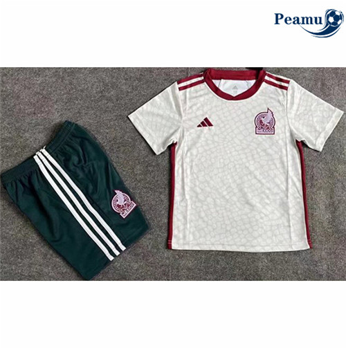 Peamu - Maillot foot Mexique Enfant Exterieur 2022-2023