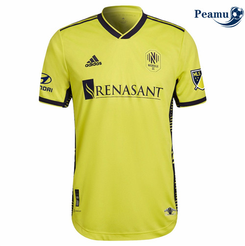 Peamu - Maillot foot Nashville SC Domicile Jaune 2022-2023