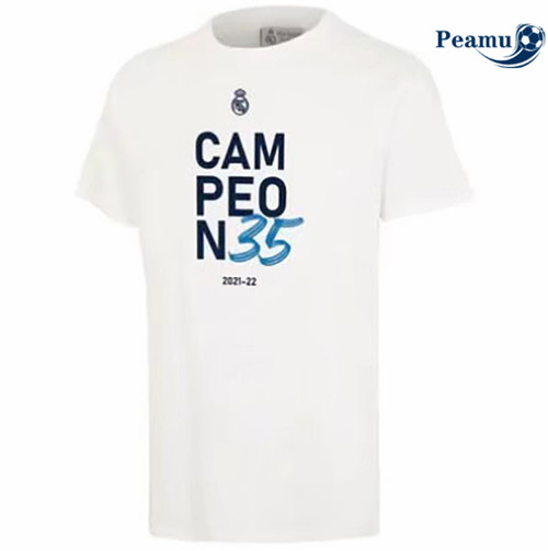 Peamu - Maillot foot Real Madrid Blanc 2022-2023