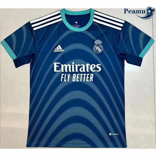 Peamu - Maillot foot Real Madrid Bleu 2022-2023