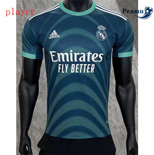 Peamu - Maillot foot Real Madrid Player Version Bleu 2022-2023
