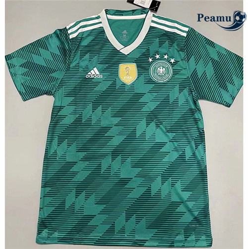 Peamu - Maillot foot Retro Allemagne Exterieur 2018
