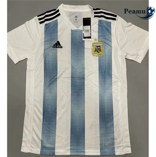 Peamu - Maillot foot Retro Argentine Domicile 2018