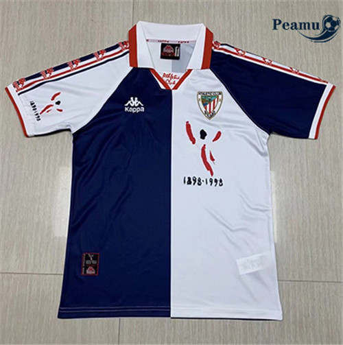 Peamu - Maillot foot Retro Athletic Bilbao Exterieur 1997-98