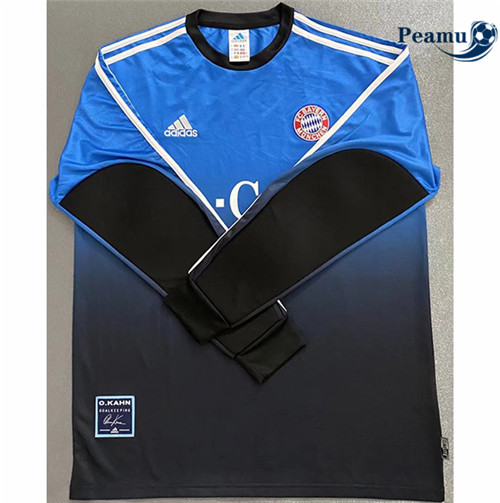 Peamu - Maillot foot Retro Bayern Munich Gardien de but Manche Longue 2002-03