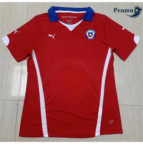 Peamu - Maillot foot Retro Chile Domicile 2014