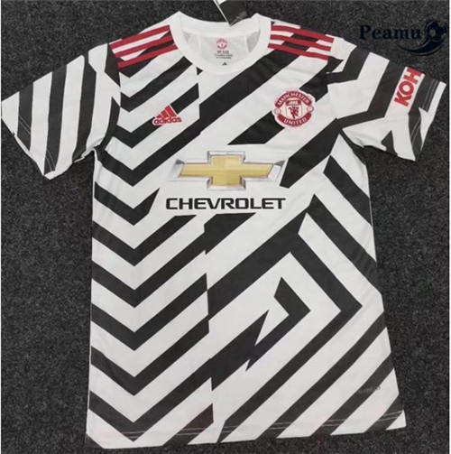 Peamu - Maillot foot Retro Manchester United Third 20-21