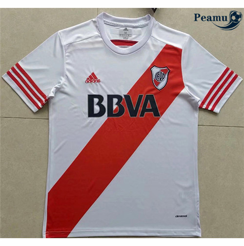 Peamu - Maillot foot Retro River plate Domicile 2015-16