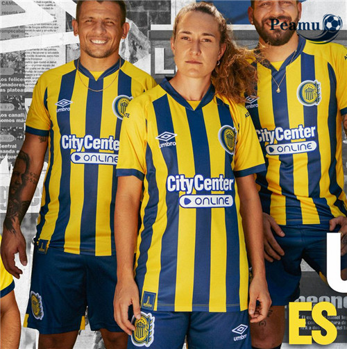 Peamu - Maillot foot Rosario Central Domicile 2022-2023