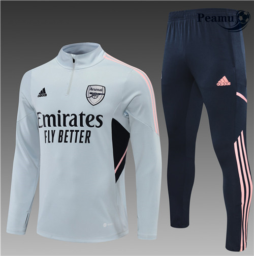 Peamu - Maillot Survetement Foot Arsenal Enfant 2022-2023 pfr375