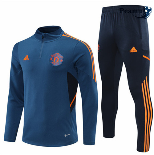 Peamu - Maillot Survetement Foot Manchester United 2022-2023 pfr356