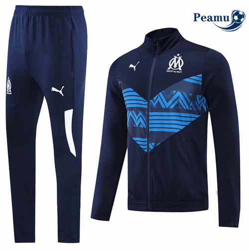 Peamu - Maillot Veste Survetement Foot Marseille 2022-2023 pfr331