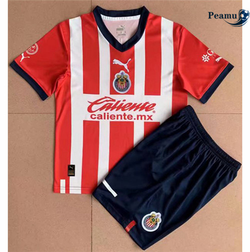 peamu.fr - Maillot foot Chivas Regal Enfant Domicile 2022-2023 F012