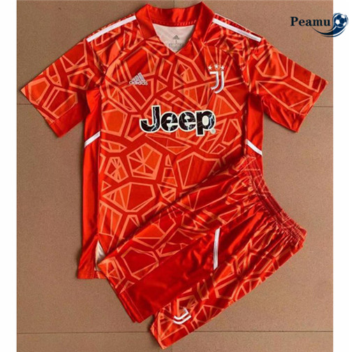 peamu.fr - Maillot foot Juventus Enfant Gardien De But Rouge 2022-2023 F053