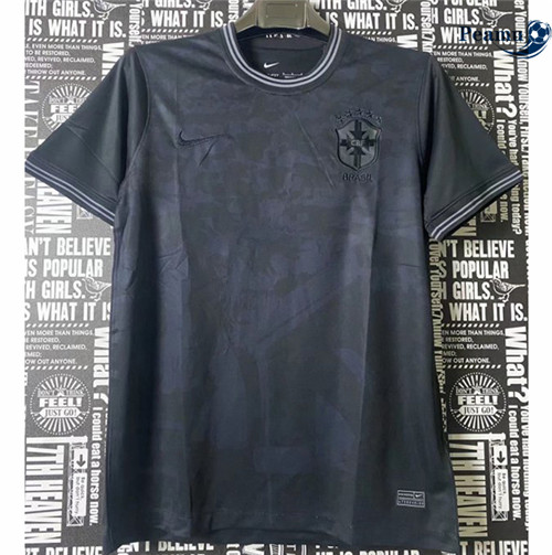 peamu.fr - Maillot foot Brésil Édition spéciale Noir 2022-2023 F193