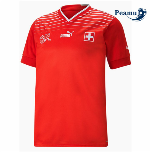 peamu.fr - Maillot foot Suisse Domicile 2022-2023 F242