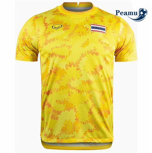 peamu.fr - Maillot foot Thaïlande Third Jaune 2022-2023 F245