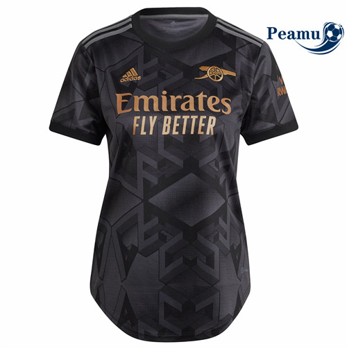 peamu.fr - Maillot foot Arsenal Femme Exterieur 2022-2023 F250