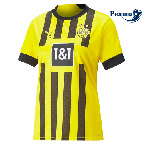 peamu.fr - Maillot foot borussia dortmund Femme Domicile 2022-2023 F255
