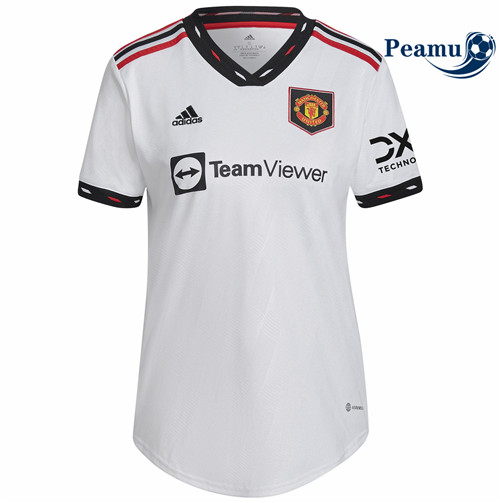 peamu.fr - Maillot foot Manchester United Femme Exterieur 2022-2023 F266