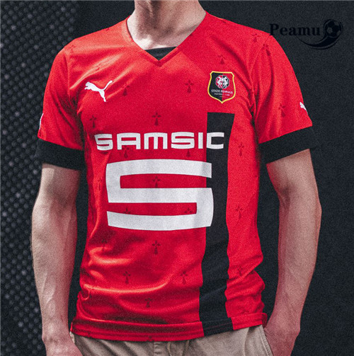 peamu.fr - Maillot foot Stade Rennais Domicile 2022-2023 F303