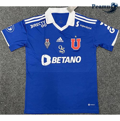 peamu.fr - Maillot foot Universidad de Chile édition 95e anniversaire 2022-2023 F334