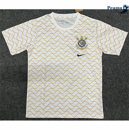 peamu.fr - Maillot foot Corinthians training Blanc 2022-2023 F342
