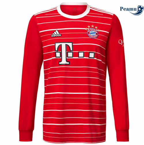 peamu.fr - Maillot foot Bayern Munich Domicile Manche Longue 2022-2023 F358