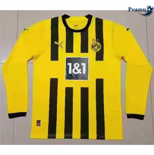 peamu.fr - Maillot foot Borussia Dortmund Domicile Manche Longue 2022-2023 F365
