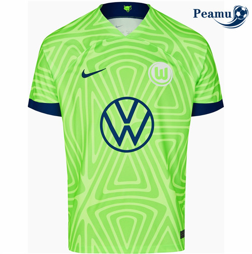 peamu.fr - Maillot foot VfL Wolfsburg Domicile 2022-2023 F383