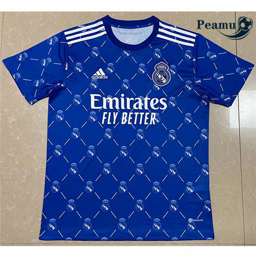 peamu.fr - Maillot foot Real Madrid training Bleu 2022-2023 F414