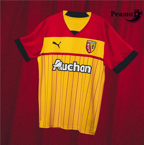 peamu.fr - Maillot foot lens Domicile 2022-2023 F276